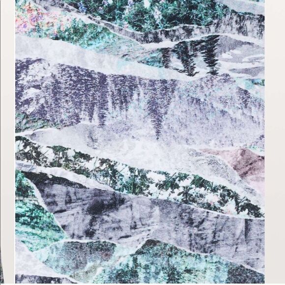 LULULEMON Wunder Under Hi Rise Tight Gray Print 6 - Picture 4 of 7